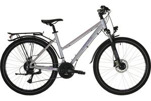 Молодежный велосипед Lakes Free 26 HD Girl - 26 дюймов - Damen Sport - 2024, цвет Grau|midgrey/rose/purple