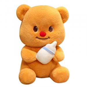 Мягкая плюшевая игрушка Fufu Milk Bottle Bear и Pants Bear Tranquility and elegance, Bottle Bear