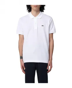 Рубашка поло классического кроя Lacoste, белый