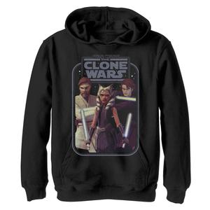 Флисовая толстовка с графическим рисунком для мальчиков 8–20 лет «Звездные войны: Герои Войн клонов» Star Wars