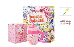 Термостакан Sanrio, Hello Kitty (Includes Cleaning Tools + Hello Kitty Stickers + Gift Bag)