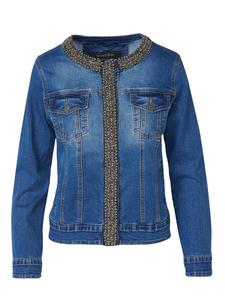 Демисезонная куртка KOROSHI, Blue denim