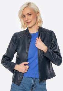 Кожаная куртка WITTCHEN, темно-синий