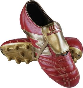 Футбольные бутсы Manriquez 2271 из настоящей кожи, сделано в Мексике Generic, винный