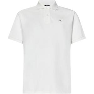 Белая поло для мужчин C.P.Company, белый