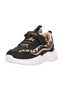 Кроссовки-Ласси с практичной и простой застежкой-липучкой Zigzag, черный