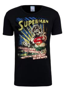Футболка LOGOSHIRT Shirt Superman – The Last Hope, черный