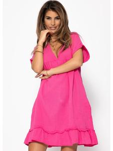 Короткое платье SASSYCLASSY, розовый