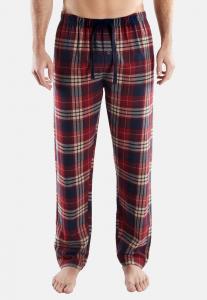 Пижамные брюки Götzburg Pyjama bottoms, Rot-Mittel-Karo/Red
