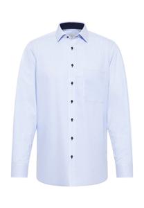 Рубашка из твила Fineliner COMFORT FIT ETERNA, синий