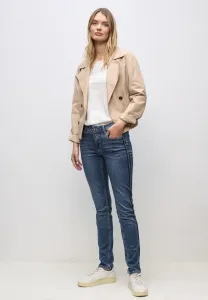 Узкие джинсы Street One, Blau