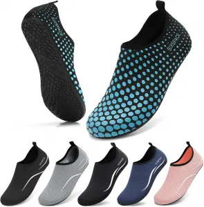 Водные тапочки Sixspace для женщин и мужчин, аква-носки для плавания, душа, пляжа, босиком, бассейна, быстросохнущие, нескользящие, для озера и серфинга, синий