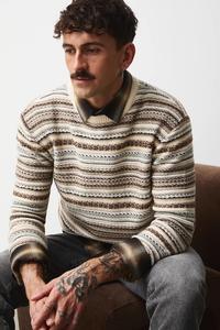 Свитер из смесовой шерсти Medicine, бежевый