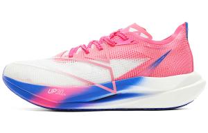 PEAK Кроссовки для бега UP30 3.0 Elite, низкие, мужские, глянцевые, сине-розово-красные