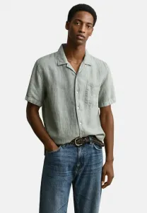 Рубашка с коротким рукавом Gant, Ceramic Grey