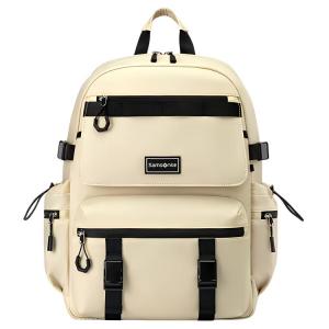 Samsonite Тканевый рюкзак среднего размера унисекс черный бежевый, Beige