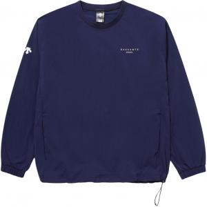 Свитшот мужской с круглым вырезом Moderate Others DESCENTE, синий