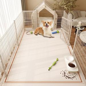 Budis Ковер 70х130 см для прихожей, для питомцев, моющийся, непромокаемый, не скользит, в теплом коричневом цвете