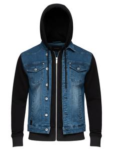 Куртка межсезонная Ombre, Blue Denim/Black