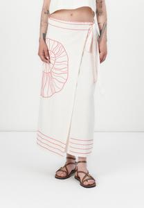 Юбка с запахом SINE SKIRT - Maxi skirt Fabienne Chapot, кремовый