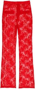 Victoria's Secret VS Archives Rose Lace Pants, женское белье (XS-XL), Lipstick Red