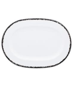 Овальное блюдо Rill, 14 дюймов Noritake, черный