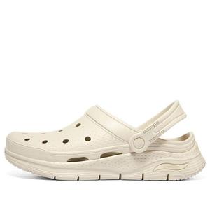 Кроссовки arch fit 'valiant - natural' Skechers, белый