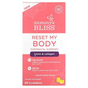 Добавка Mommy's Bliss послеродовая поддержка со вкусом лимона, 60 жевательных конфет
