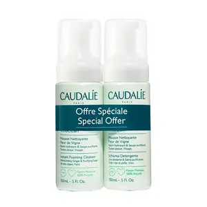 Очищающая пена Dúo Vinoclean Caudalie, 300 ml