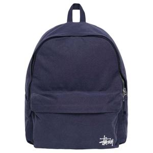 Stussy Хлопковый рюкзак унисекс морской синий, Marine Blue