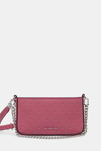 Кожаная сумка MICHAEL Michael Kors, розовый