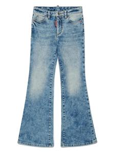 DSQUARED2 KIDS расклешенные джинсы Twiggy, синий