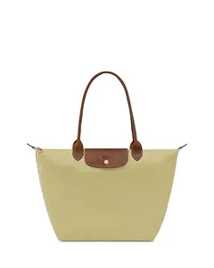 Большая сумка-тоут Le pliage original Longchamp, зеленый