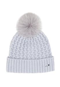 Шапка WITTCHEN WITH A CHUNKY PATTERN, Grey