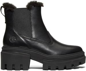Женские модные сапоги Timberland Everleigh Mid с теплой подкладкой, Jet Black