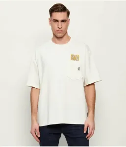 Футболка, карта Таро oversize fit Just Cavalli, экрю