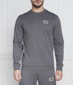 Толстовка Ea7 однотонная, серый