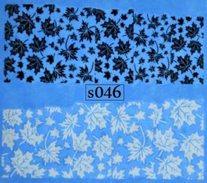 Водные наклейки для ногтей - № S046, Raisin