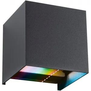 Светильник LED для наружного монтажа Outdoor 230V Cybo RGBW Zigbee 2000-6500K антрацит 1 шт. дневной белый Zigbee RGBW Paulmann, антрацит