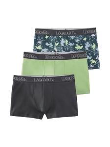 Боксерские трусы Bench, цвет anthrazit/grün/gemustert