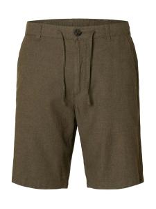 Обычные брюки SELECTED SLHBRODY, оливковый