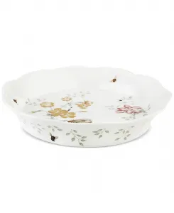 Форма для пирога «Луг бабочек» Lenox, белый