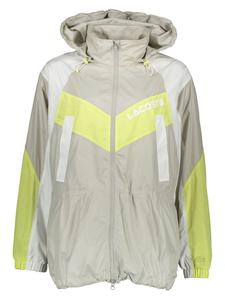 Lacoste Тренировочная куртка бежево-зеленого цвета