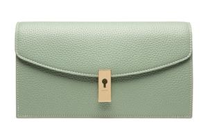 BALLY Кожаная мини-сумка через плечо женская зеленая