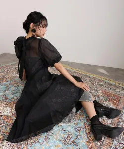 Платье для официальных свадеб, вечеринок, церемоний и торжественных мероприятий Pourvous, цвет Black