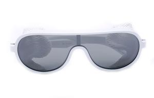 Солнцезащитные очки асимметричной формы унисекс EMPORIO ARMANI