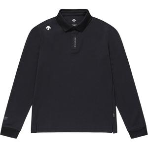 Унисекс поло DESCENTE, черный