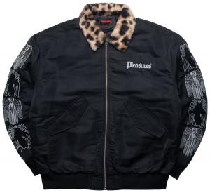Куртка Pleasures Angel Demon Flight Jacket, черный