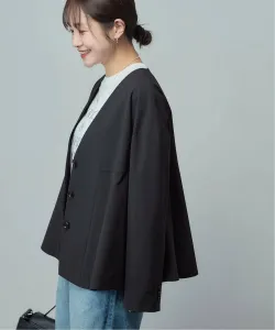 Расклешенная куртка из льна и нейлона Journal Standard, цвет Black