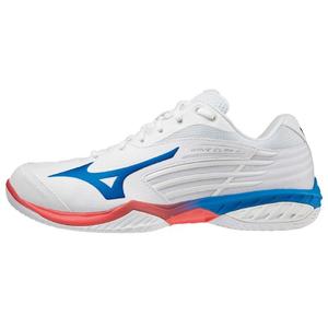 Кроссовки Mizuno Wave Claw Badminton Shoes Unisex Low-top, белый/синий